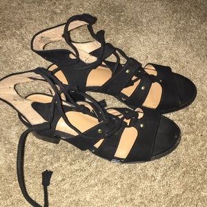 Old navy small wedge sandals